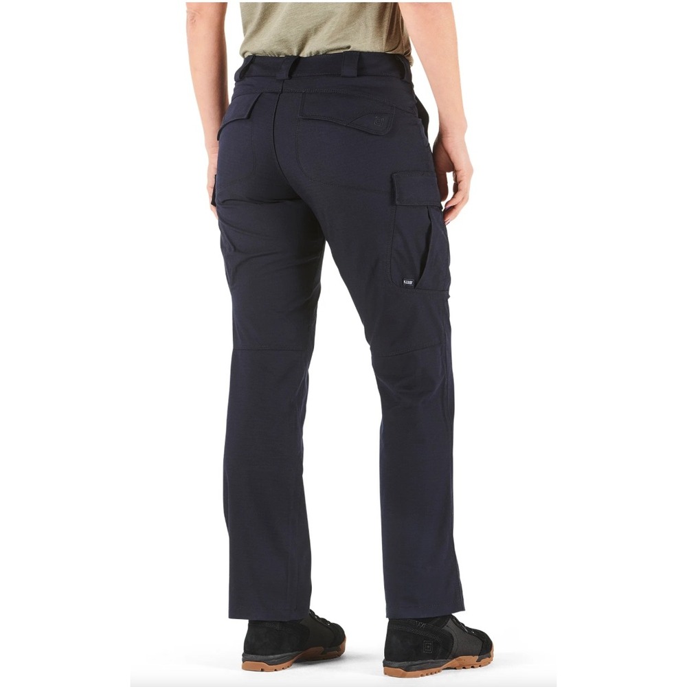 5.11 Tactical Stryke Cargo Pants Solid Navy Blue Womens 10 Long